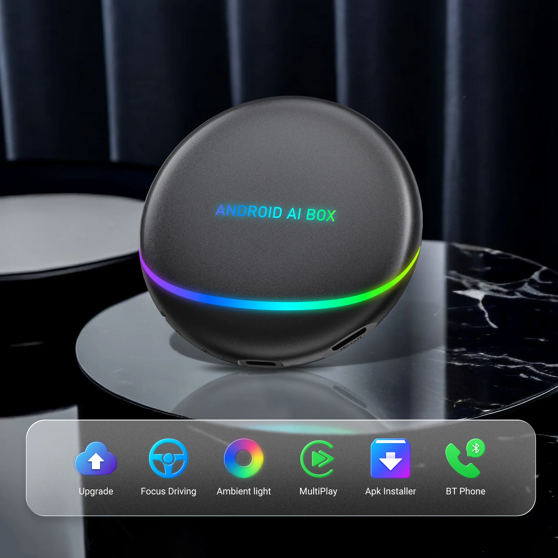 S47 wired to wireless CarPlay box car android auto cross-border special supply