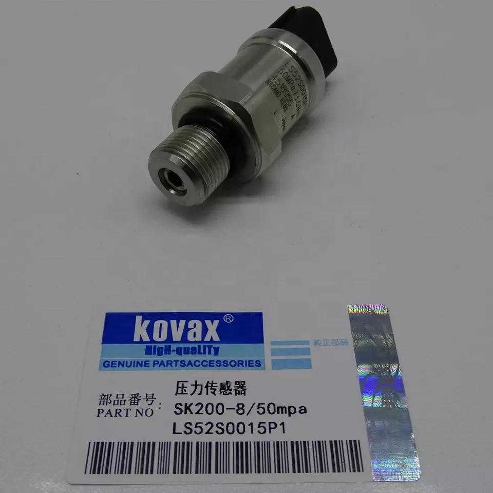 For Kobelco Ls52s0015p1 High Quality Pressure Sensor Sk200-8 Sk220-8 Sk350-8 Excavator Engine Oil Switch 50mpa