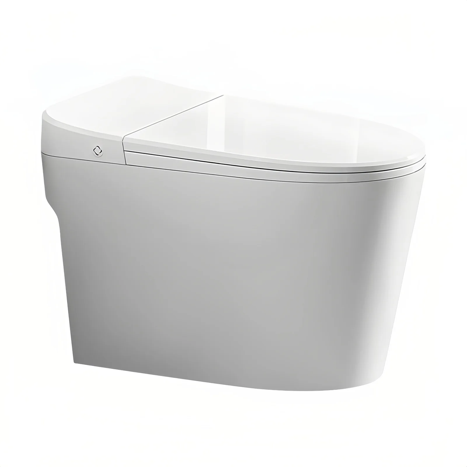 Sanitary Ware Ceramic One-piece Wash Down Toilet No Water Pressure Restrictions Kicking to Flush
