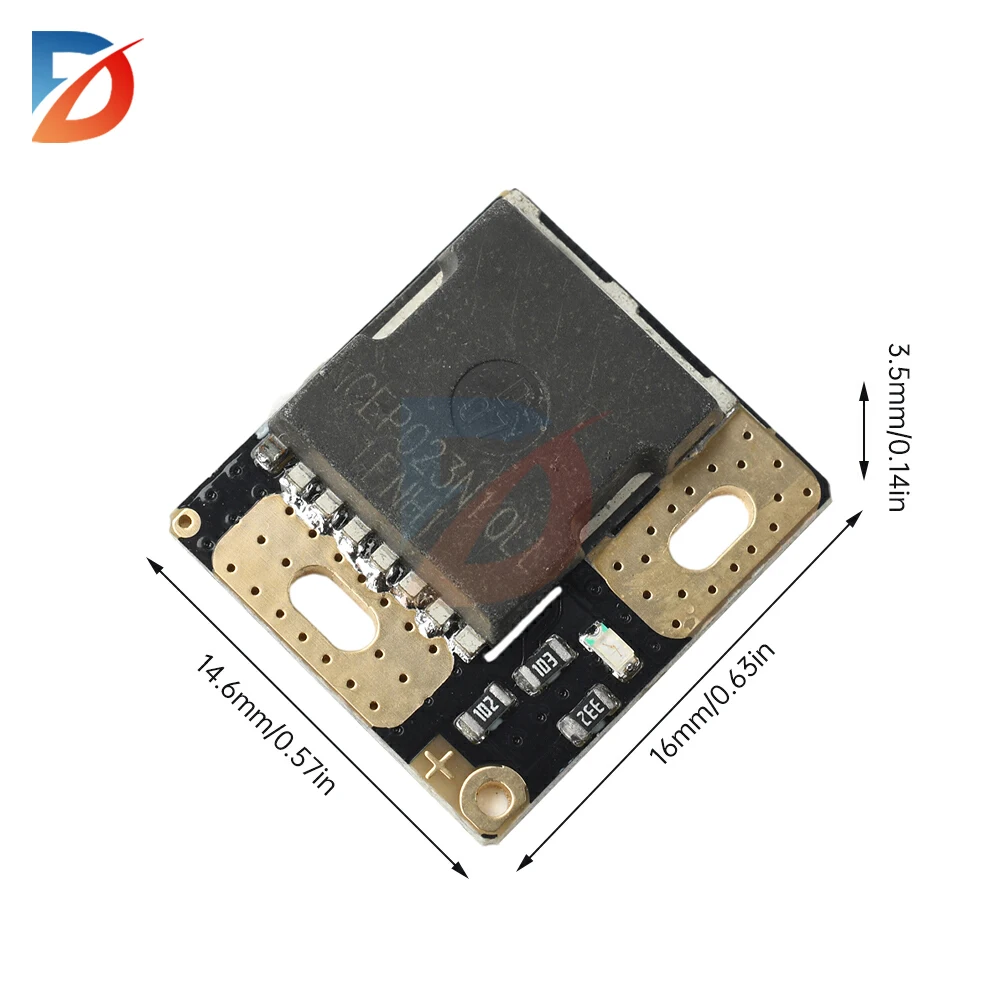 200A 300A MOS trigger switch driver module Gold-plated DC 5-18V Field effect tube PWM regulation electronic switch control board