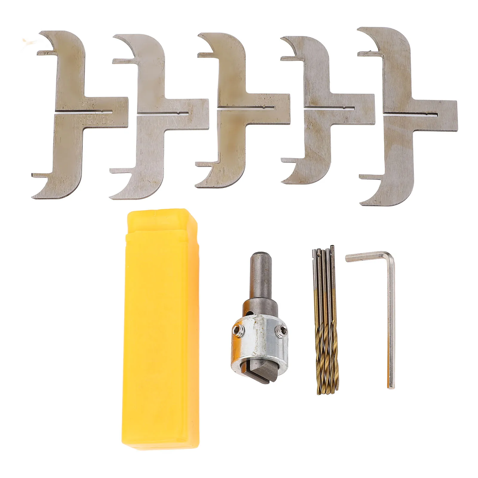 طقم مثقاب الأساور للمجوهرات سهلة الاستخدام ، قاطع طحن الأساور ، صانع حلقات النجارة ، HSS