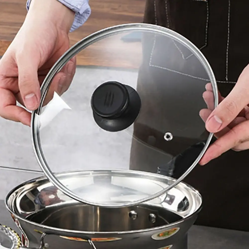 

Multifunctional Stainless Steel Deep Fryer Pot Visible Lid Japanese Pasta Pot with Frying Basket and Steamer Stockpot Noodle
