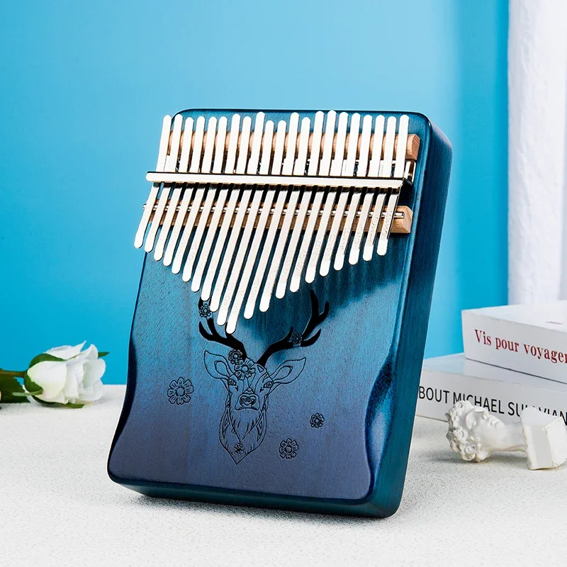 

Portable 21 Keys Kalimba Mini Piano Transparent Professional Kalimba Marimba Teclado Musical Keyboard Musical Instrument WZ50MZ