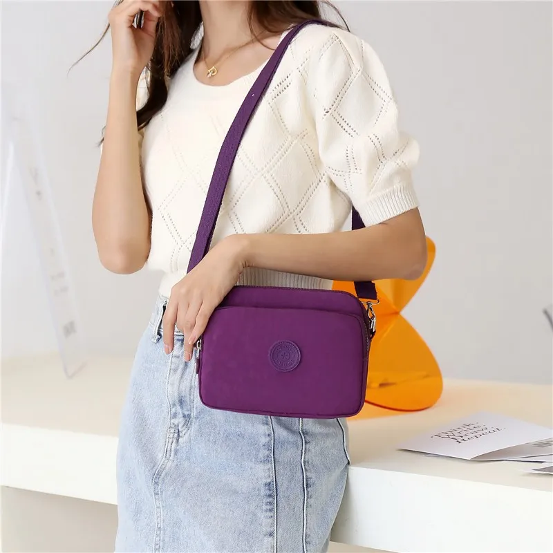 Luxury Bag Woman Women Oxford High Quality Messenger Bags Travel Solid Fashion Casual Crossbody Bag Female Shoulder Bag Wallet