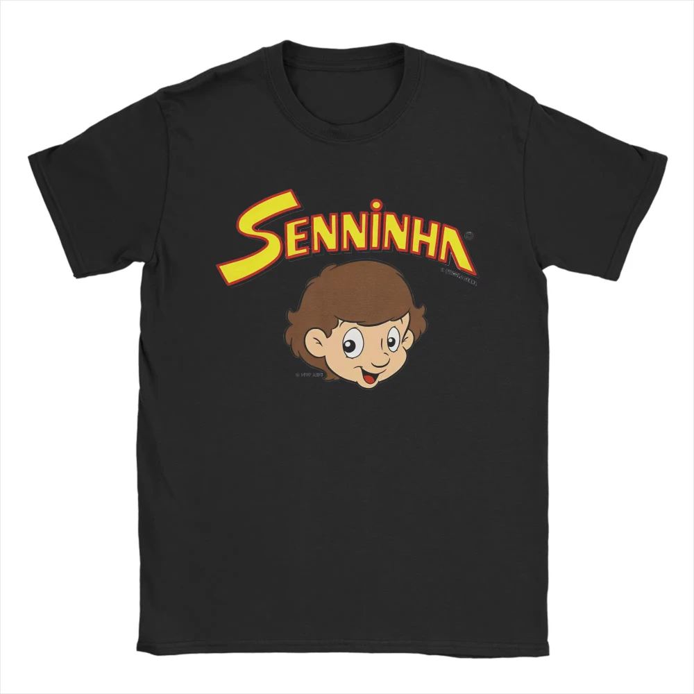 

Senninha 1997 Ayrton Senna Men's T Shirt Leisure Tee Shirt Short Sleeve Round Neck T-Shirt Pure Cotton Party Tops