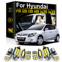 For Hyundai i10 i20 i30 i40 ix20 ix35 Tucson Santa Fe Santafe Accessories Car Interior LED Light Indoor Dome Lamp Auto Parts