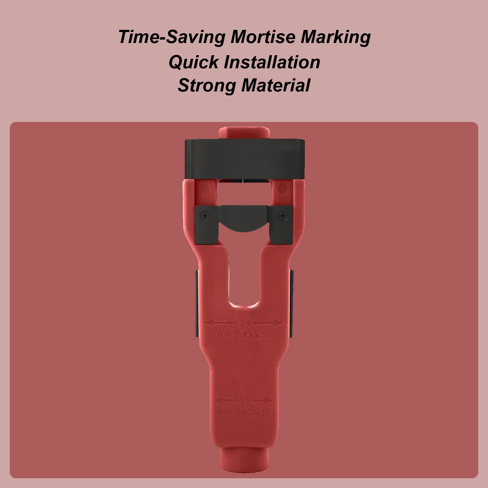 

Door Latch Install Tool Wooden Door Latch Punch Tool Professional Hole Puncher For Chiseling Lock Replacement Woodworking