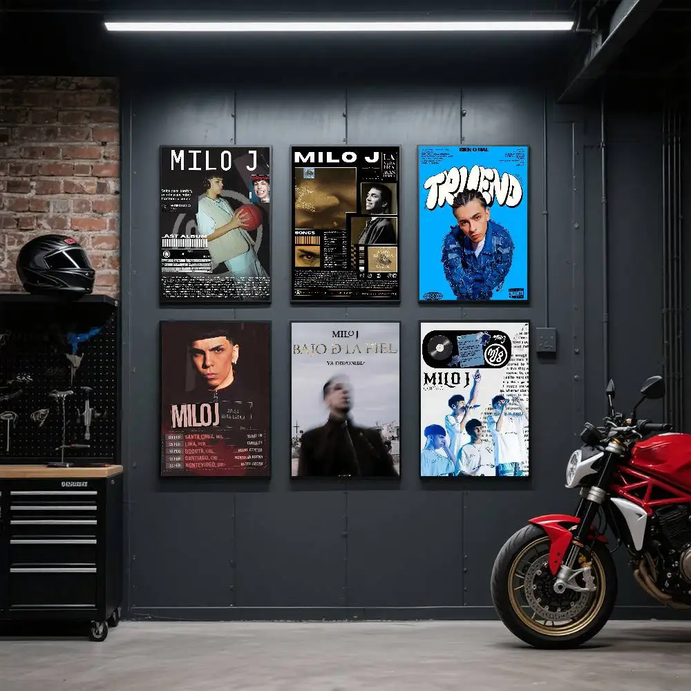 Milo J Poster Kunstdruck im Anime-Stil, Heimdekoration, ideales Geschenk, perfekte Raumdekoration