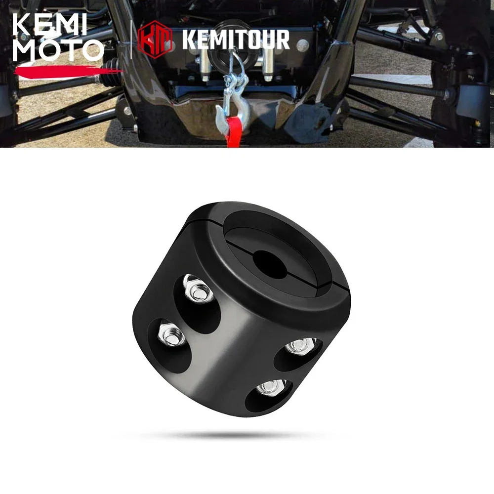 

KEMiMOTO UTV Rubber Winch Cable Hook Stopper Line Saver Winches Compatible with Polaris RZR 900 1000 for Can-am Maverick X3