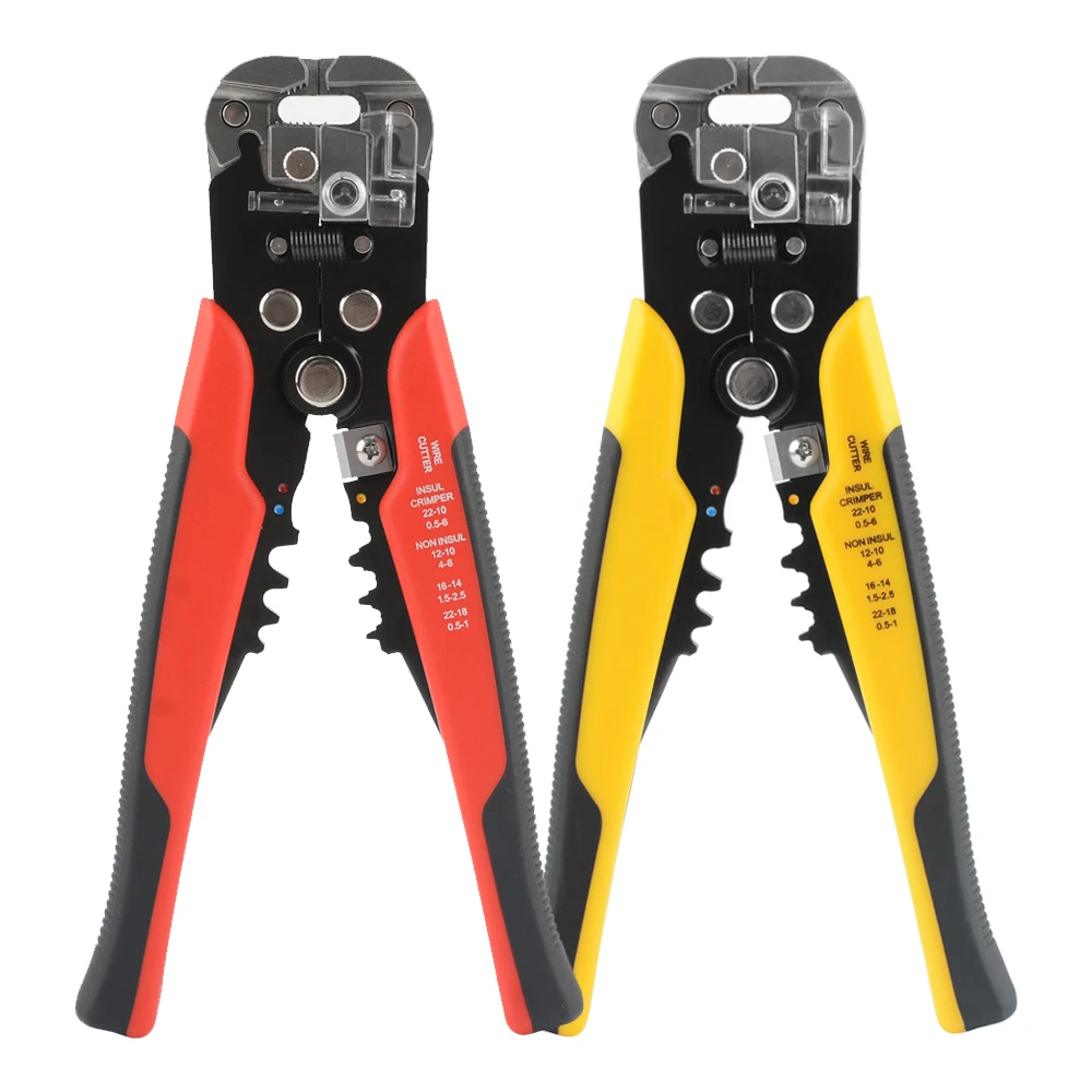 Wire Stripping Multifunctional Pliers For Cable Cut CrimpTerminal High Precision Automatic Hand Tool Crimper Cable Cutter