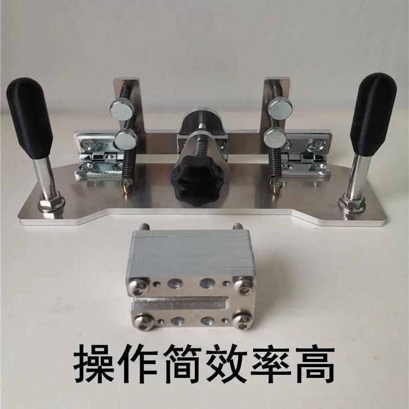For New Handheld Quick Face Change Open V Clamp Angle Sharpener Belt Sander Auxiliary Cutting Edge Positioner DIY
