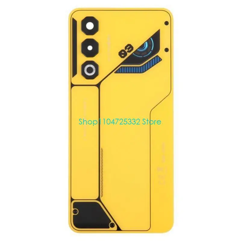 P5EA Water Resistant Glass Battery Door Shell For Smartphone Device Features Anti Dust Camera Ringing And Easy Installation