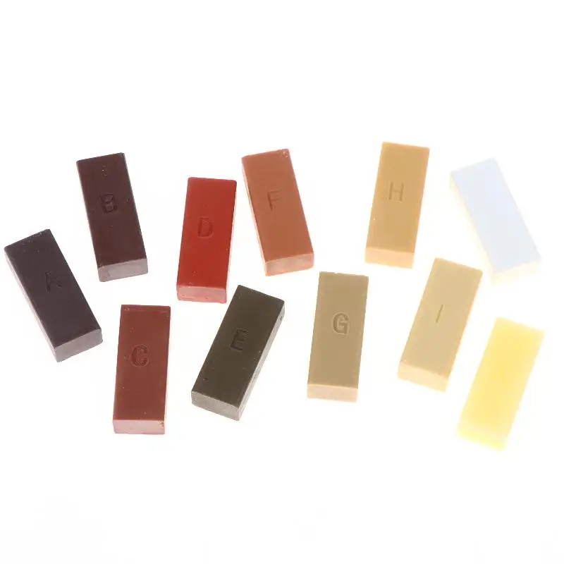 11PCS/SET  Multifunctional Home Household Laminate Repairing Kit Floor Repairs Kit DIY Wood Board Repairs Tool Kit▪