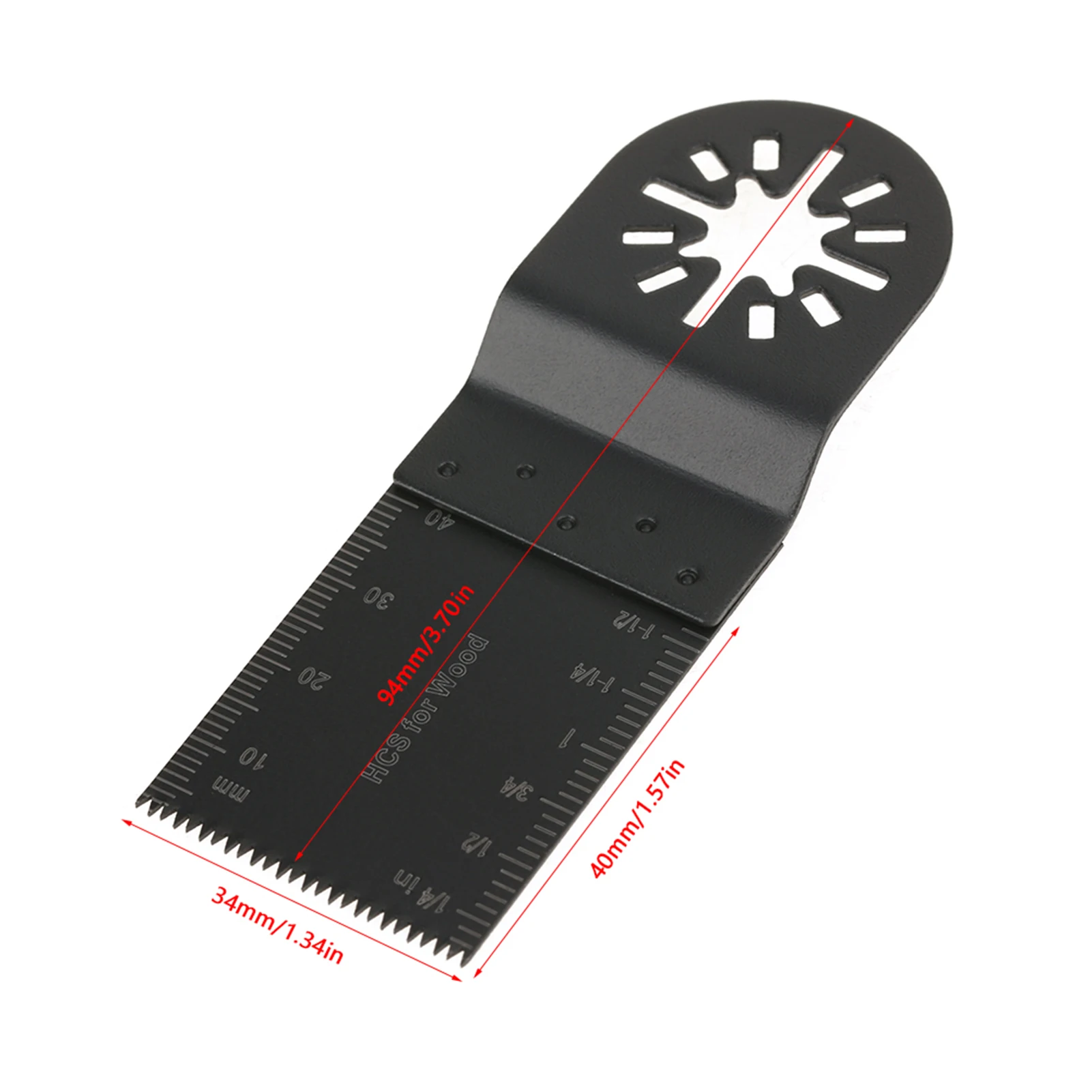 Mata Gergaji Osilasi Mata Gergaji Multi Alat Osilasi 34mm Set Mata Gergaji Multifungsi untuk Memperbaiki dan Memotong