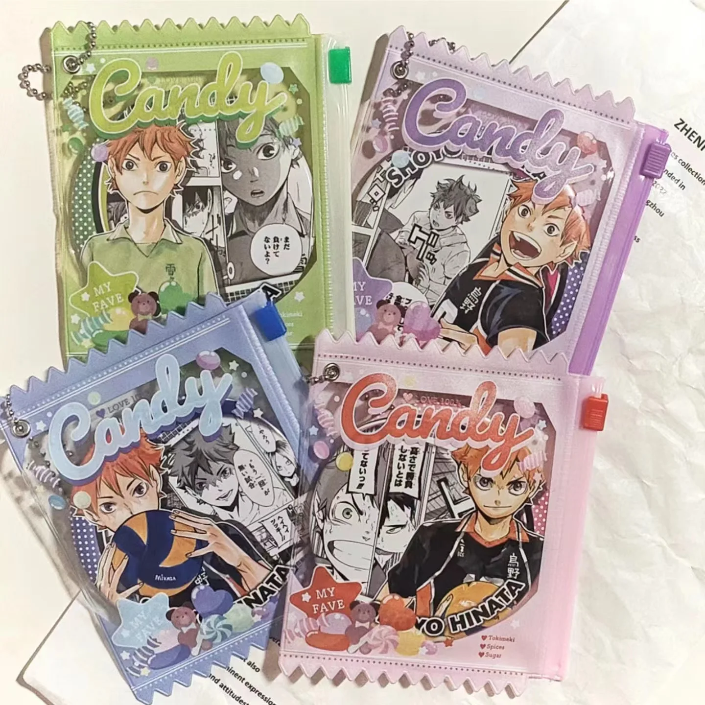 5Pcs/Set Cartoon Ita Bag Pins Badge Protector Case for 58mm 75mm Anime Badges Decoration Bag Accessories Pin Case birthday gift