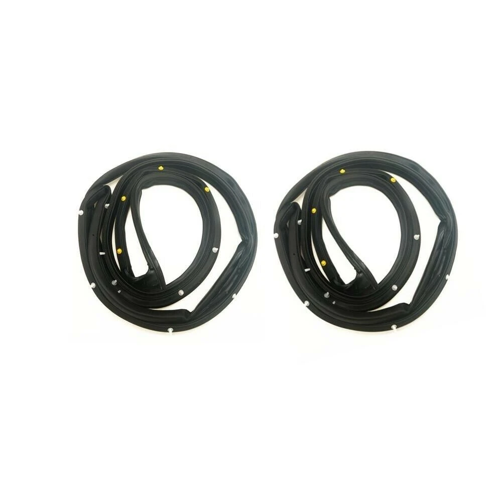 

Front Pair Door Weatherstrip Moulding Seal for Honda ACCORD Sedan 2008-2012