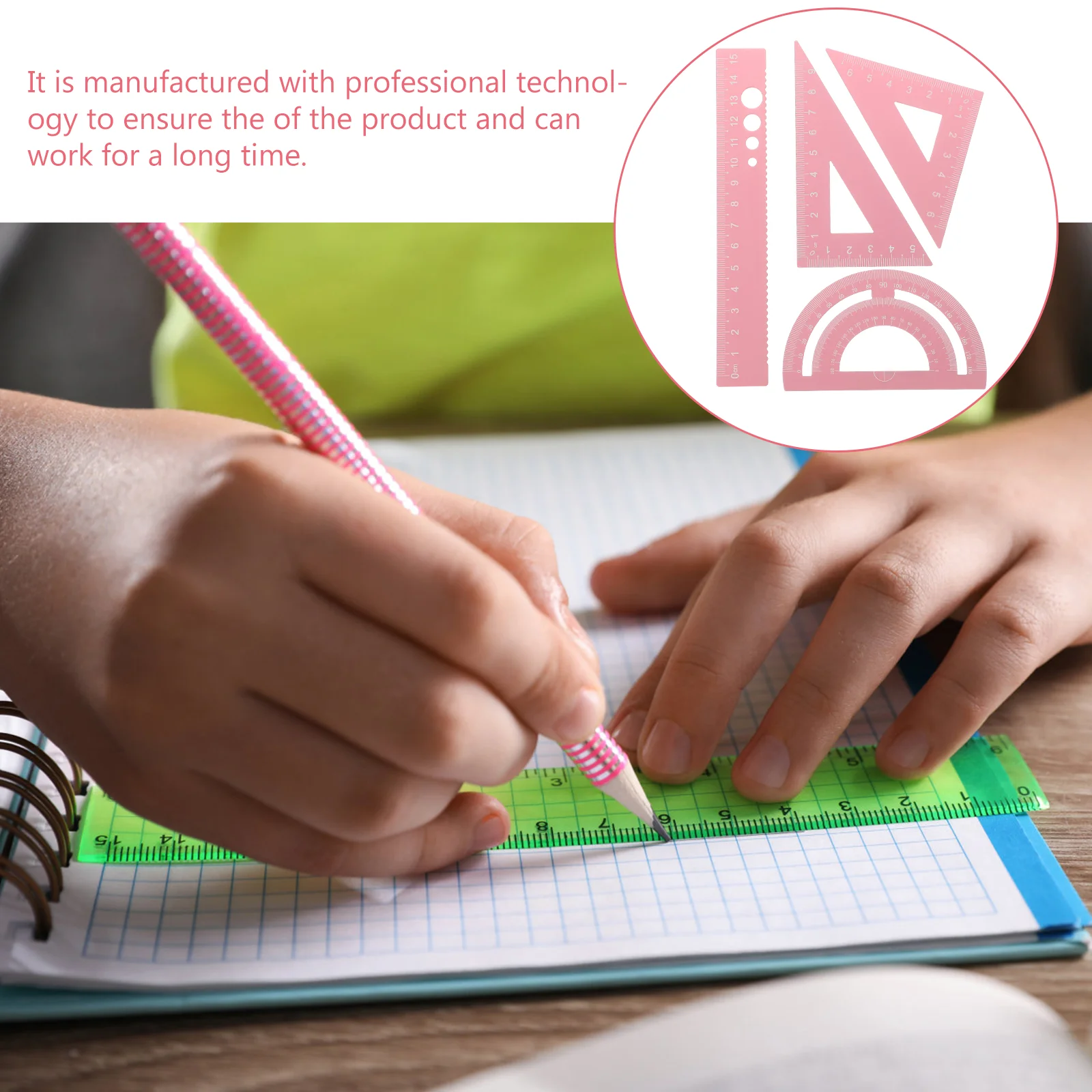 Design Zeichen werkzeug Quilt Lineale Messen und Winkelmesser Geometrie Compact Kit Office
