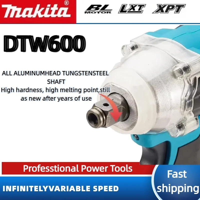 マキタ DTW600 18V バッテリー用ドライバーマシンブラシレス電動ドライバー充電式ドリルドライバー