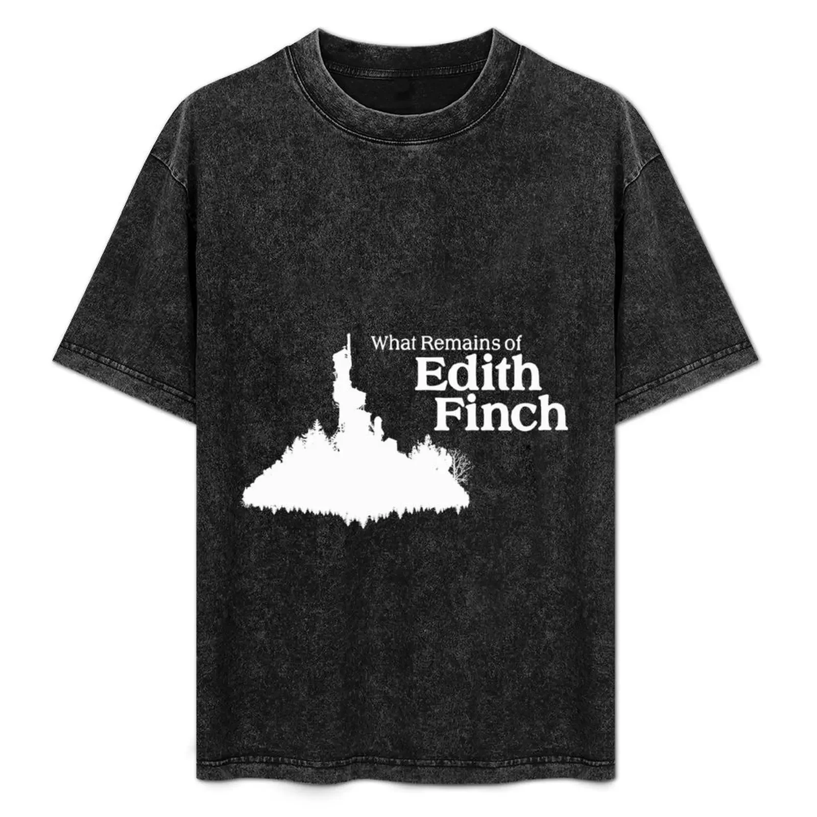 

WHAT REMAINS OF EDITH FINCH 4E T-Shirt for a boy Man t-shirt luxury designer vintage anime shirt mens graphic t-shirts hip hop