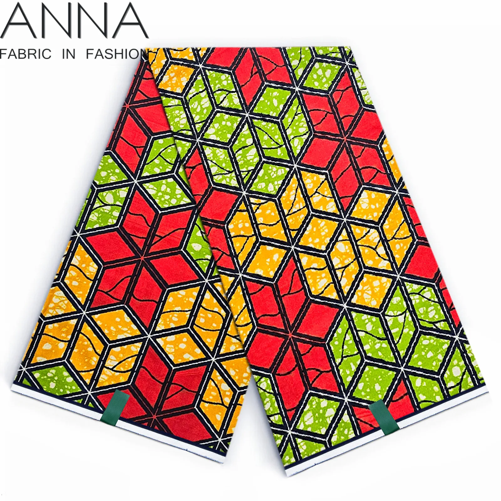 

African Wax Fabric Super Fabric 100% Original Ankara Wax Fabric Block Print Batik Dutch Fabric 6yards For Wedding Party VL998