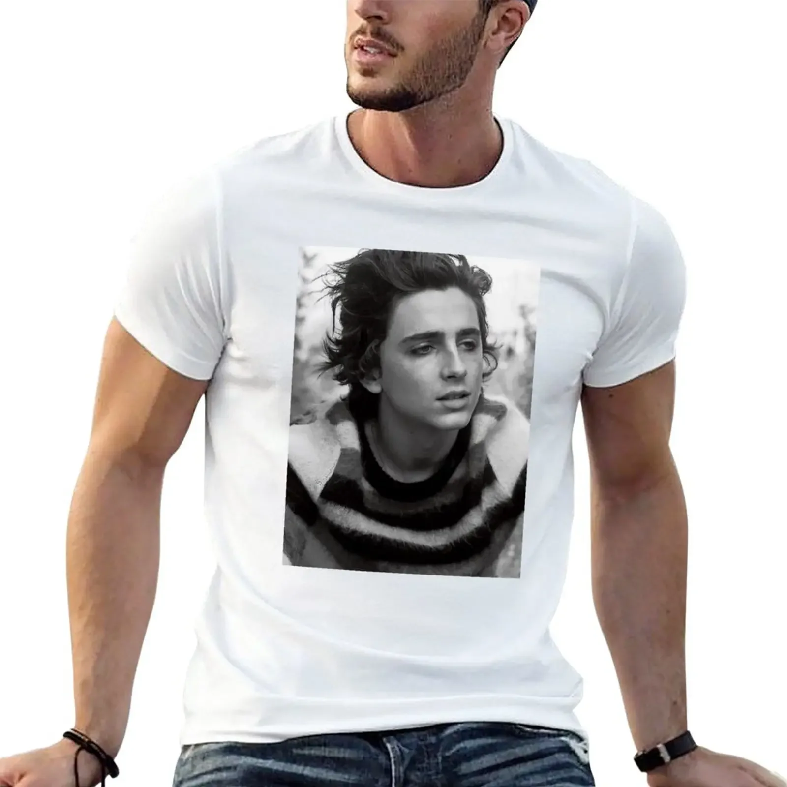 

Timothée Chalamet T-Shirt customizeds summer top mens tall t shirts