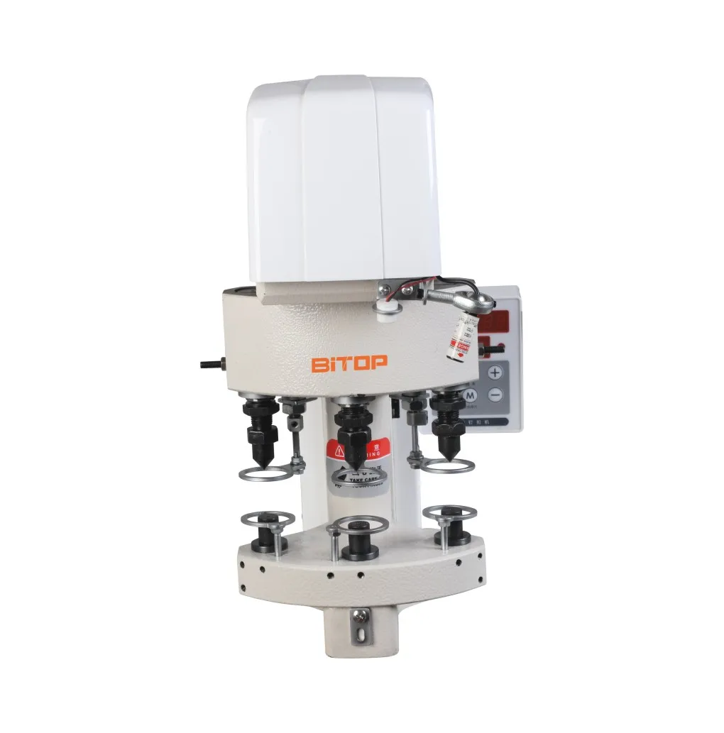 High Speed Snap Button Press Machine 3 Head Pneumatic Button Making Machine