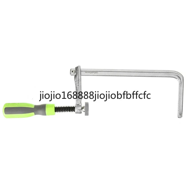 Suitable for quick adjustment screw handle rail saw rail clamp fixture for rail saws and table workers