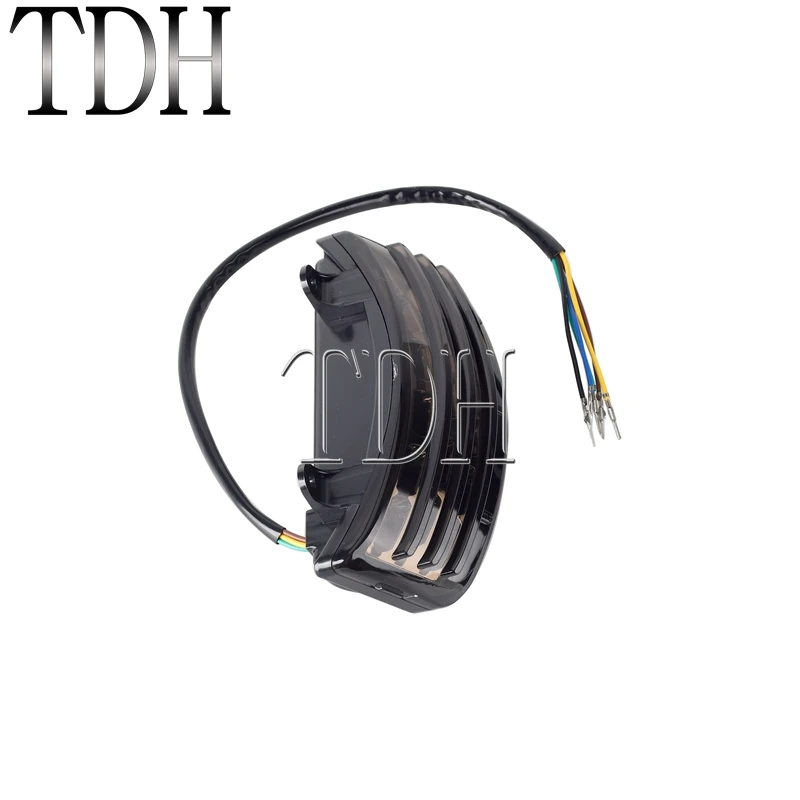Motocyklowe tylne światło hamowania LED Tri-Bar do Harley Touring Street Glide Road Glide FLHX FLTRX 96-13 Tail Light — zdjęcie 6