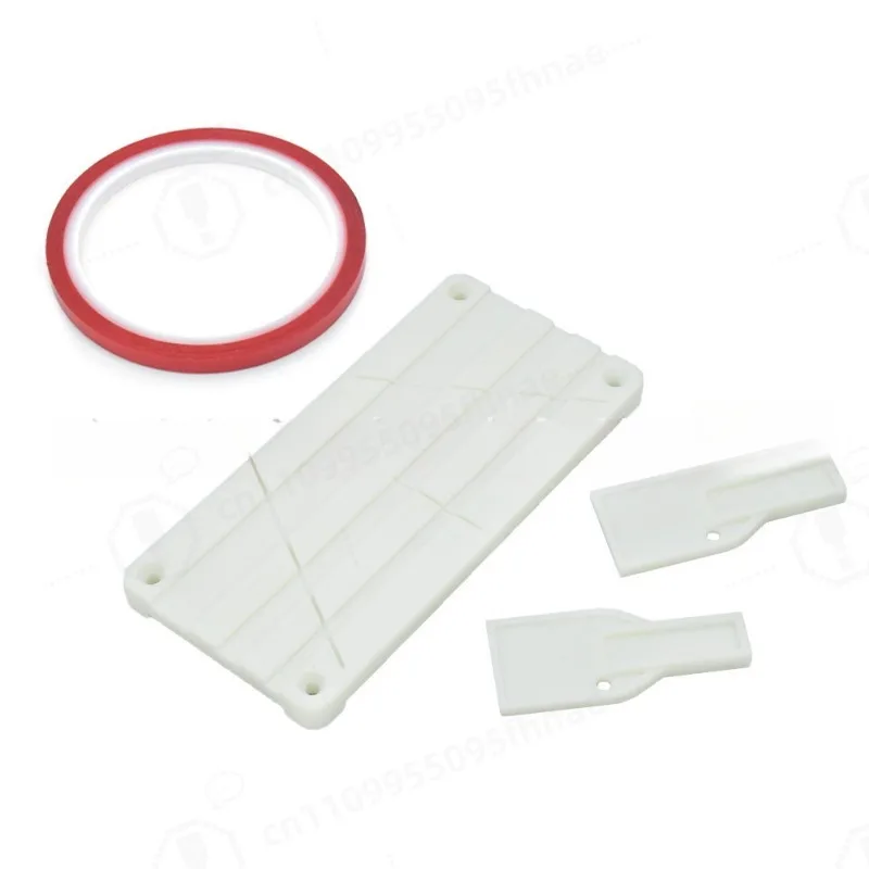 

New 1/4 Inch Audio Tape Splicing Kit Splicing Block Reel To Reel Recorder Repair Accessories