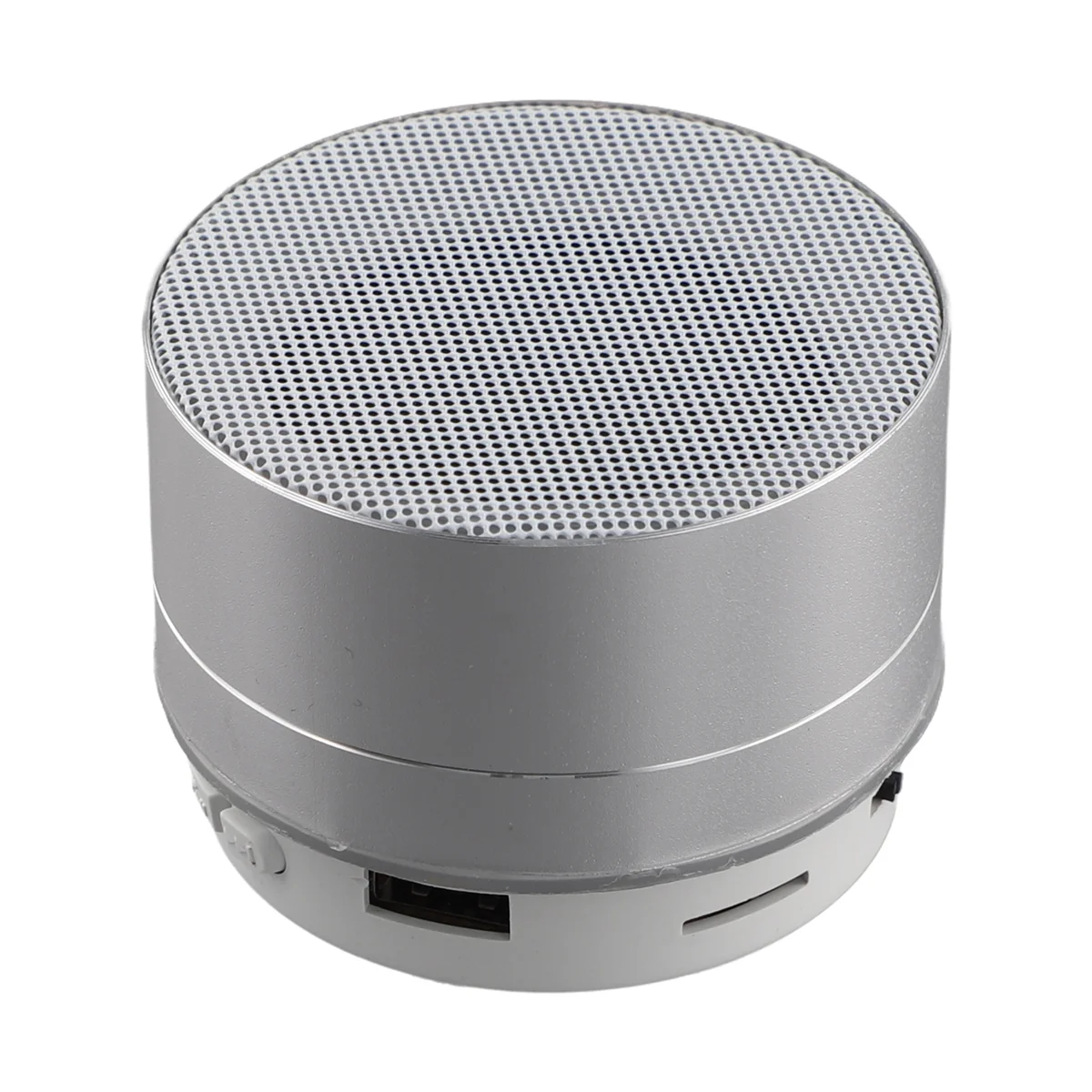 

Wireless Mini Super Bass Bluetooth Music Speaker For Samsung iPhone iPad Tablet Silver Grey F