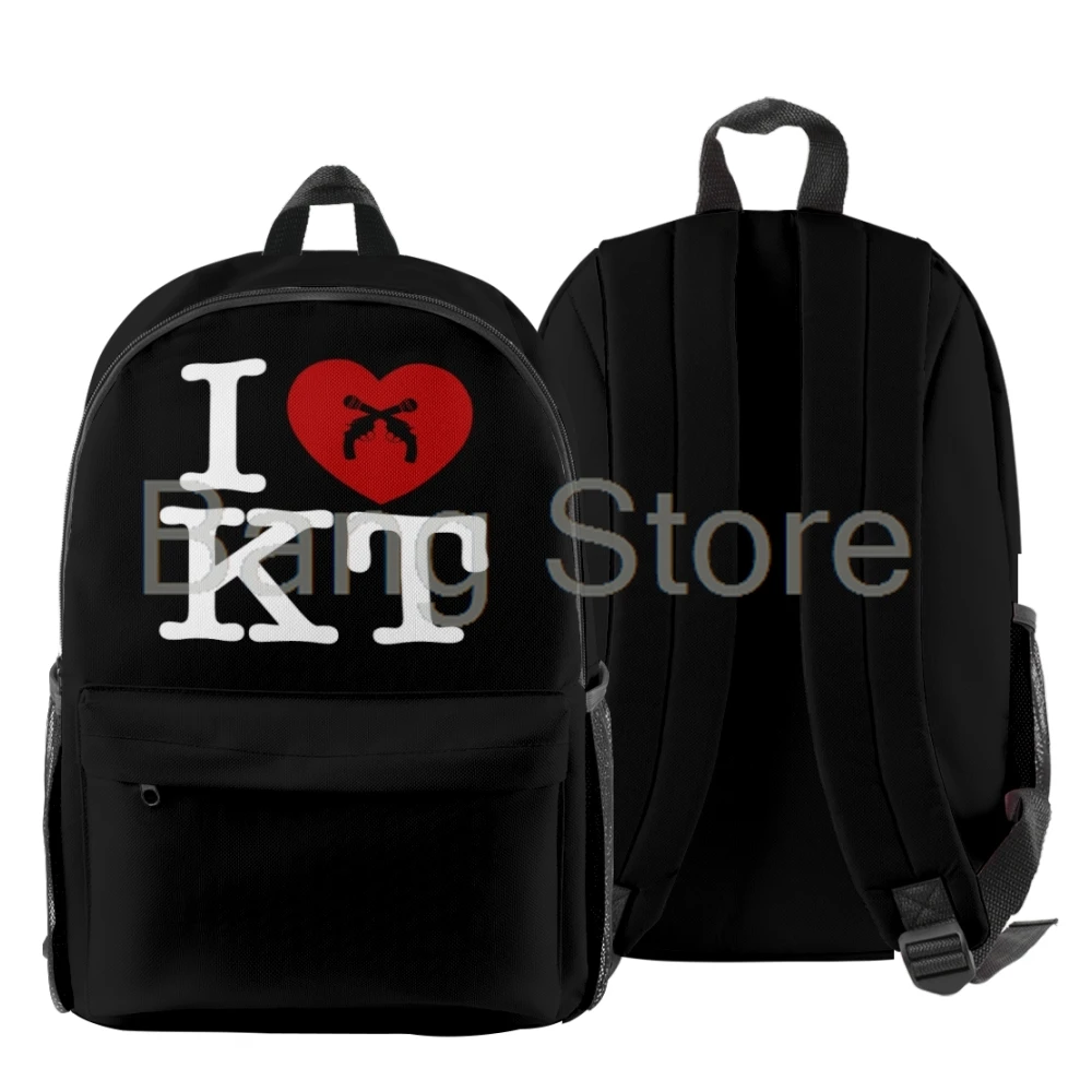 Kill Tony I Heart KT Backpack Women Men Shoulders Bag Casual Streetwear Daypack Unisex Travel Bags