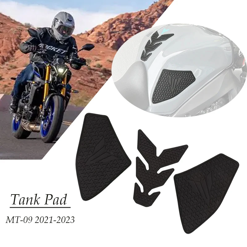 

Наклейки-протекторы на топливный бак для мотоциклов Yamaha MT09 MT 09 MT-09 2021 2022 2023, водонепроницаемые, антицарапинные, защитные наклейки на бак