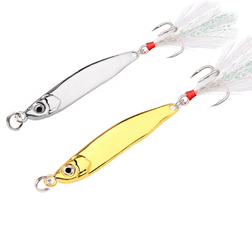 5/7/10/15/20g Gold Silver Metal VIB Lures Strong Vivid Vibrations S Spoon Lure Fishing Jig Bait Fish Artifici Hard Bait 3D Eyes