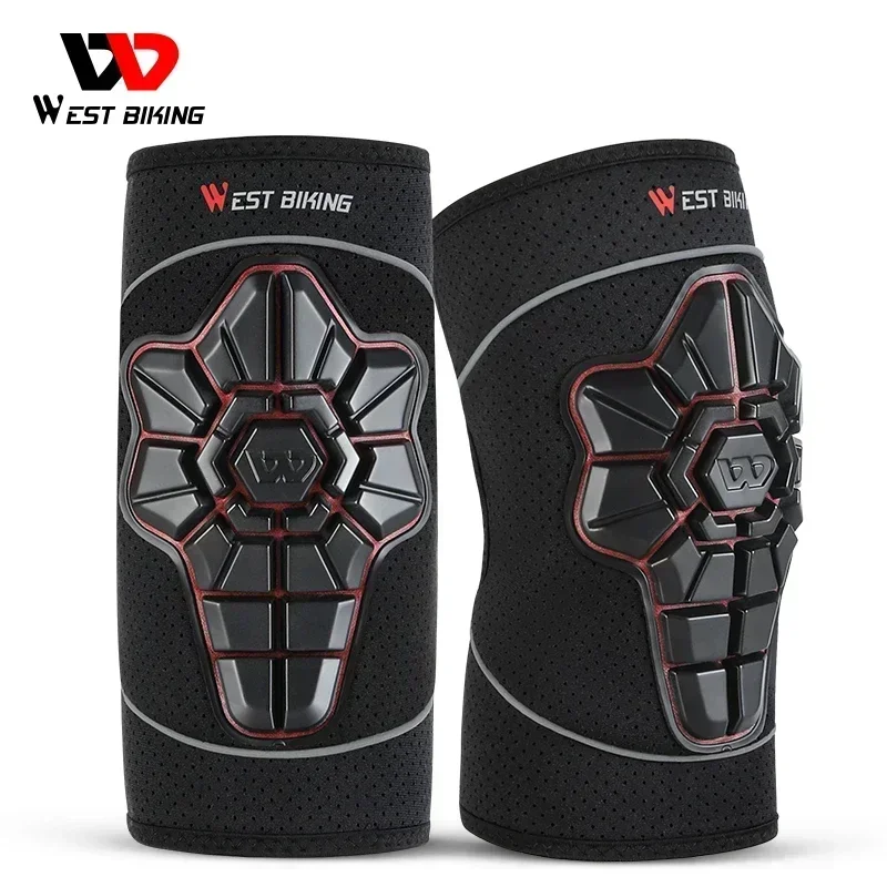 WEST BIKING Sports Knee Pads For Children Neoprene BASF Safety Protection Knee Brace For Cycling Skating Knee Joint Protector