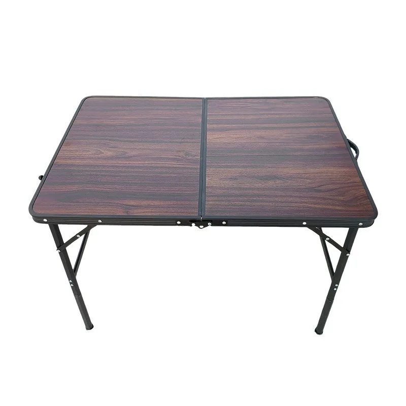 Light stall table, camping picnic portable barbecue aluminum alloy folding table