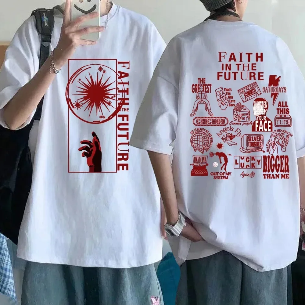 Faith In The Future Hot Tee Shirt Concert Shirt Fan Gift Unisex Lo. Uis Fan Shirt