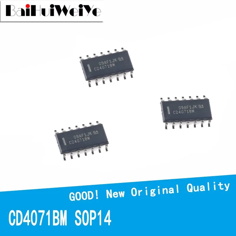 10PCS/LOT CD4071BM CD4071BM96 CD4071 Operational SOP-14 SMD New IC Amplifier Chipset Good Quality