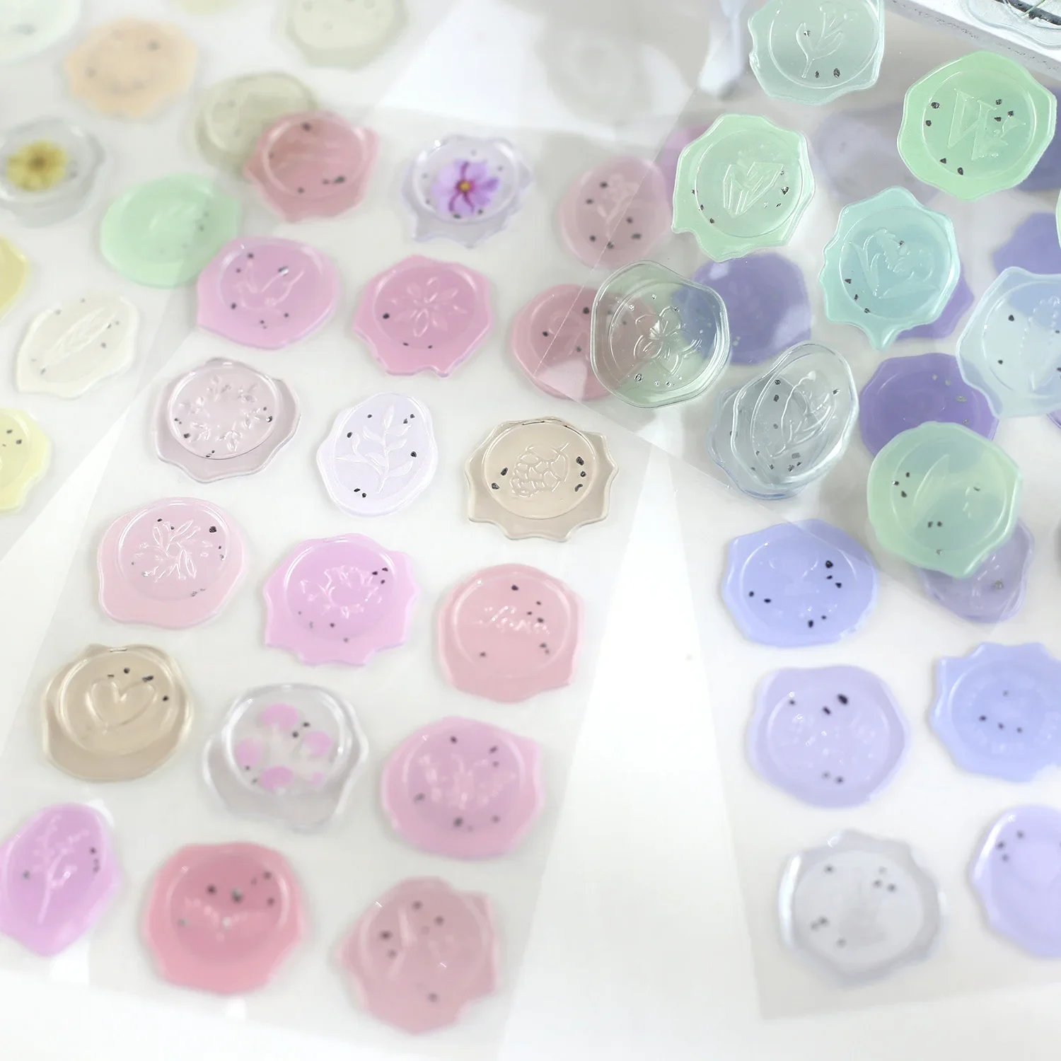 

18 шт./упаковка, наклейки-конверты из ПВХ