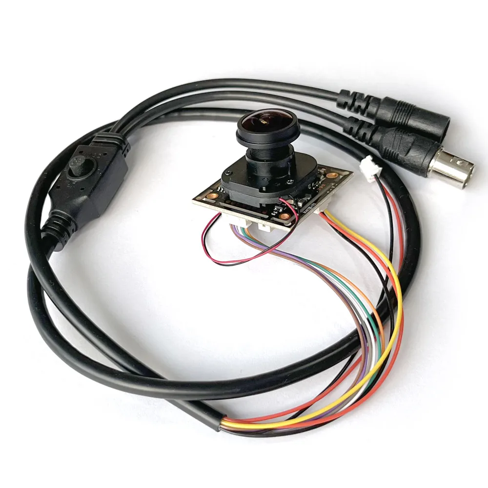 HD 5MP Fisheye IMX335 4in1 AHD TVI CVI CVBs Security CCTV Camera Module PCB board + 1.7mm lens
