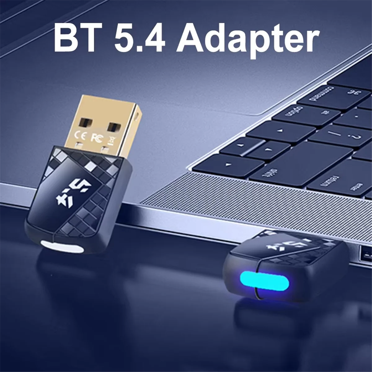A07I USB Bluetooth 5,4 адаптер ключа музыкальный аудиоприемник передатчик привод бесплатно для ПК динамик беспроводная мышь клавиатура