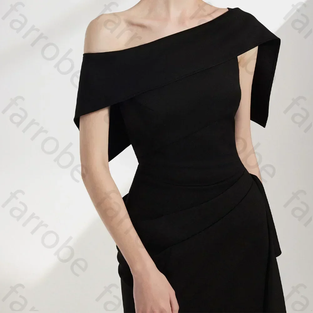 非対称ドレス A ライン半袖イブニングドレスフォーマル絶妙な高品質ウエディングパーティードレス女性のためのカスタマイズ