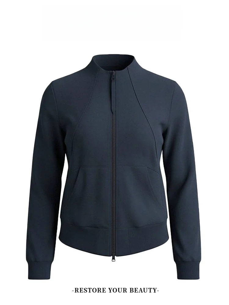 

Весенняя модная толстовка на молнии, женский стильный кардиган, дышащая верхняя одежда в корейском стиле, повседневная одежда