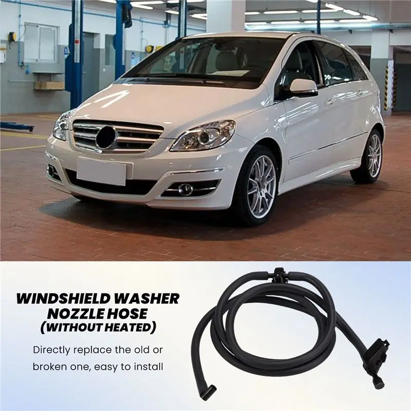 Simple 5X A1698600492 Windshield Windscreen Washer Nozzle Jet Hose For A W169 2004-12 B W245 2005-11 No Heated
