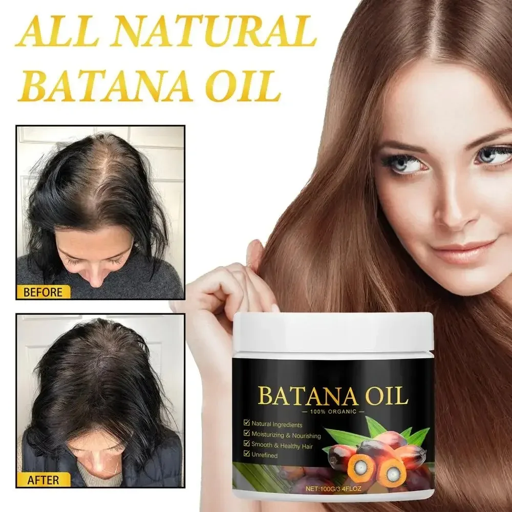 

Для Волос Organic Natural Batana Oil Pure Batana Oil Hair Growth Butter Strengthening Hair Loss Keratin Hair Treatment Repeat