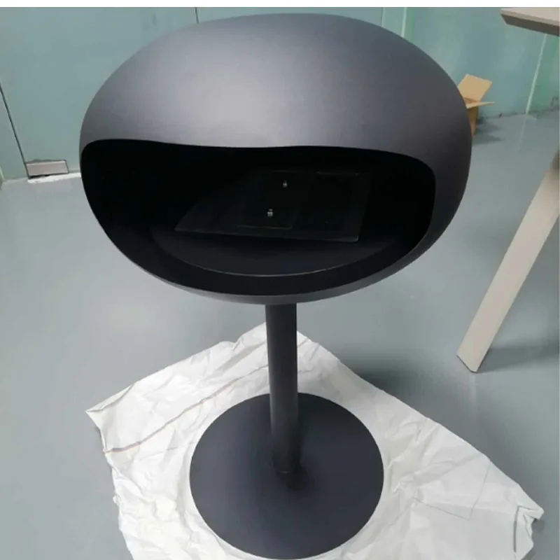 Freestanding Fireplace Real Fire Heater Indoor Outdoor Decorative Bio Alcohol Fireplace Easy to Move and Place Freely