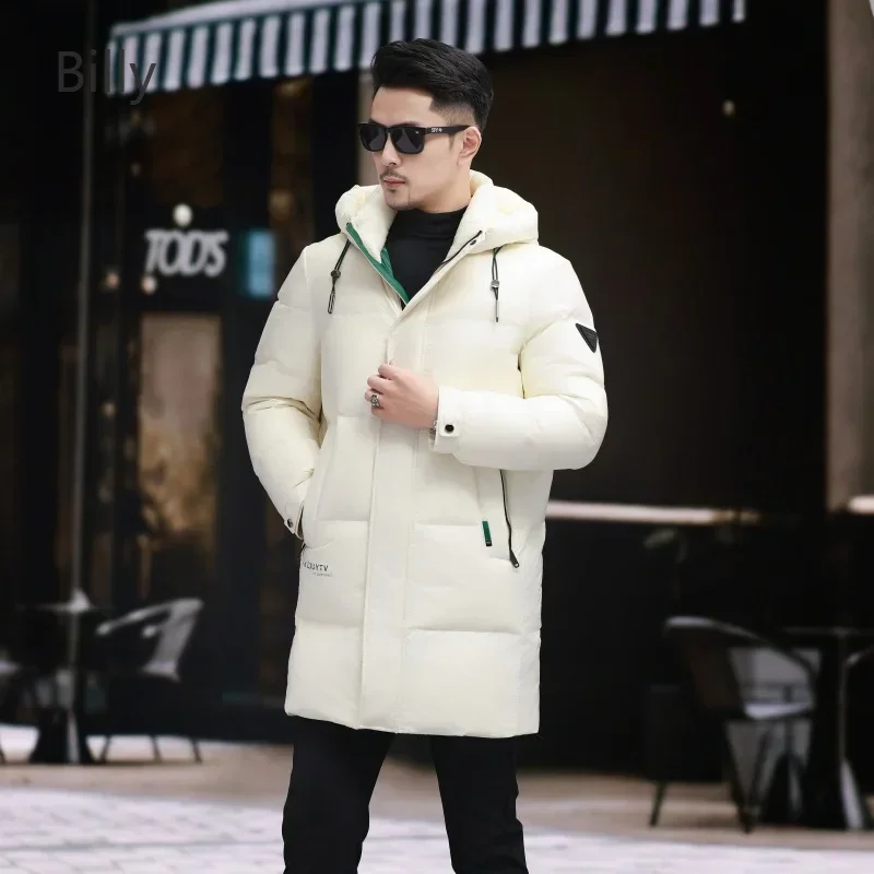 Long Down Jacket Man Designer Clothes Men Duck Down Padding 2024 Warm Winter Men Down Jacket Coats for Men Casual Man Sack