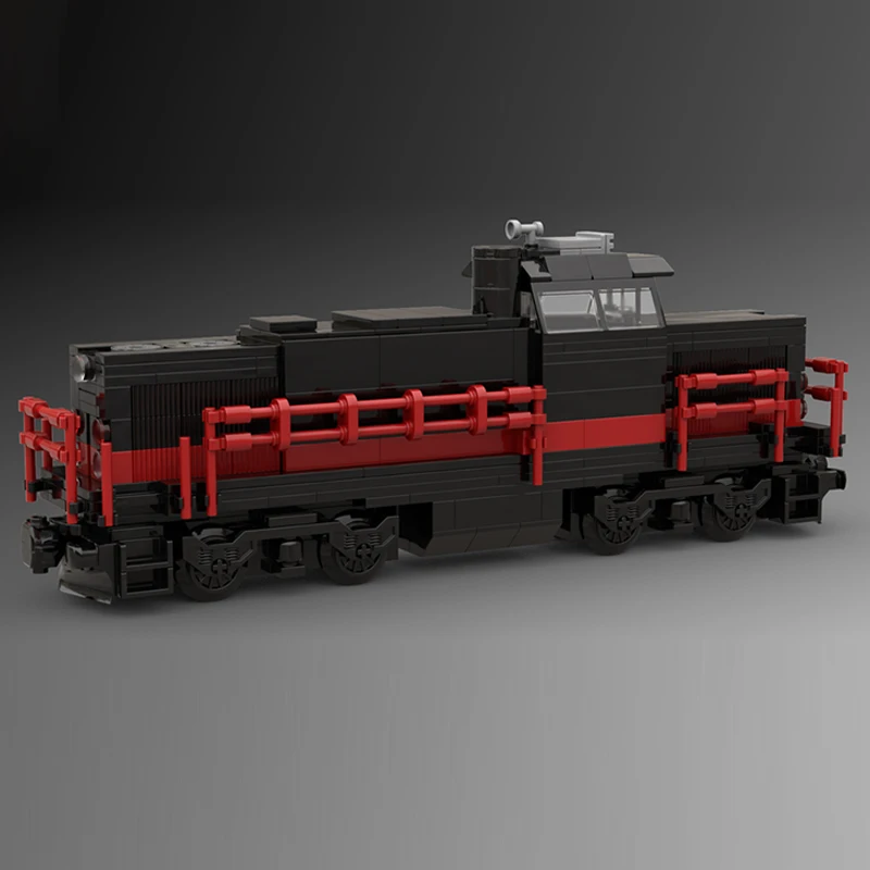Modelo de coche urbano, ladrillos de construcción MOC, BR-275, locomotora de carga, tecnología Modular, regalos de vacaciones para niños, juguetes para montar, traje