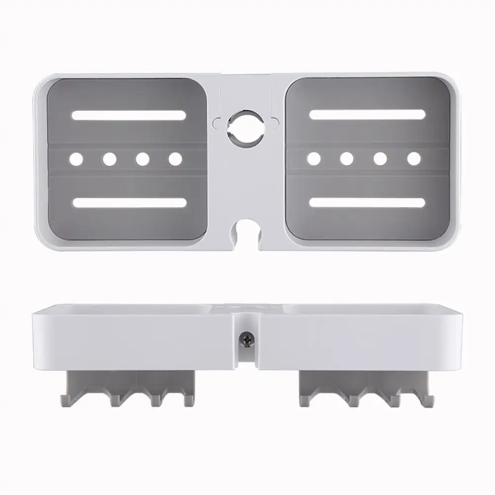 Dual-Sided Rack Large Capacity Shelf Bathroom Decor Shower Organization For Bathroom Storage Adaptable Bathroom Storage Solution