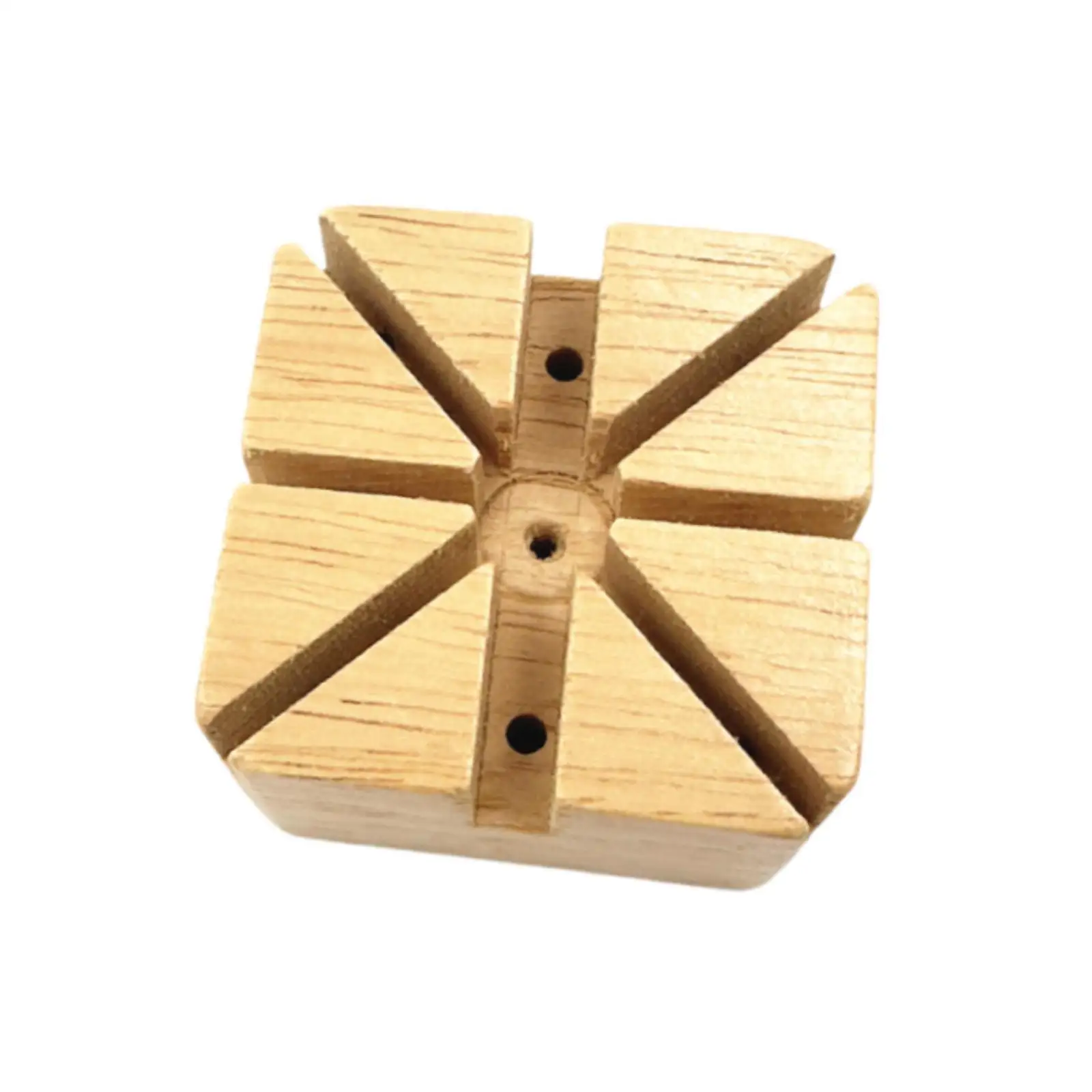 Watch Bracelet Holder Wood Holding Block for Link Adjustment Removing Pins