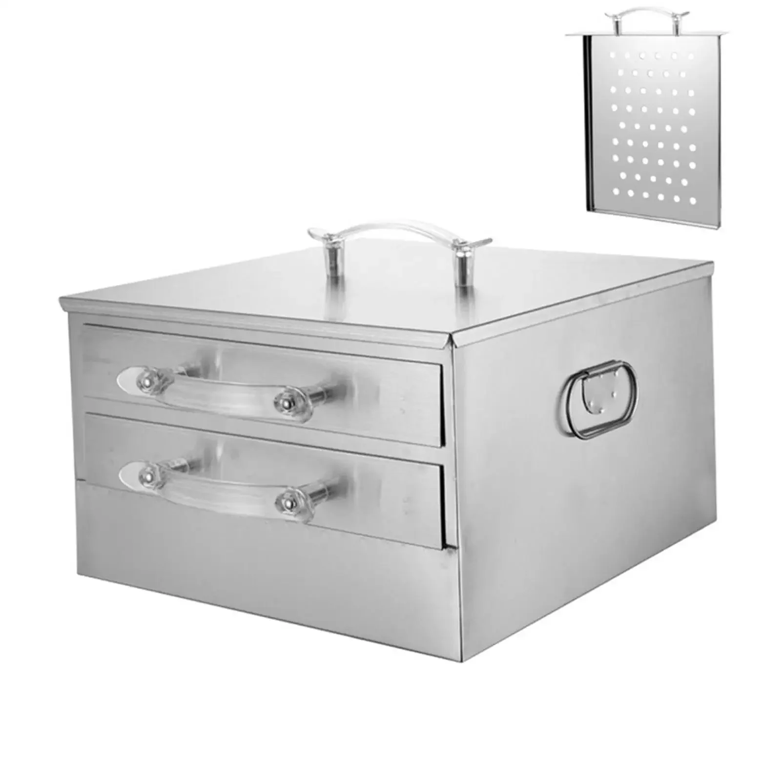 آلة المعكرونة الأرز الفولاذ المقاوم للصدأ آلة لف الأرز متعددة الوظائف 2 طبقات تبخير الشعيرية آلة لف لوازم المطبخ المنزلية #6